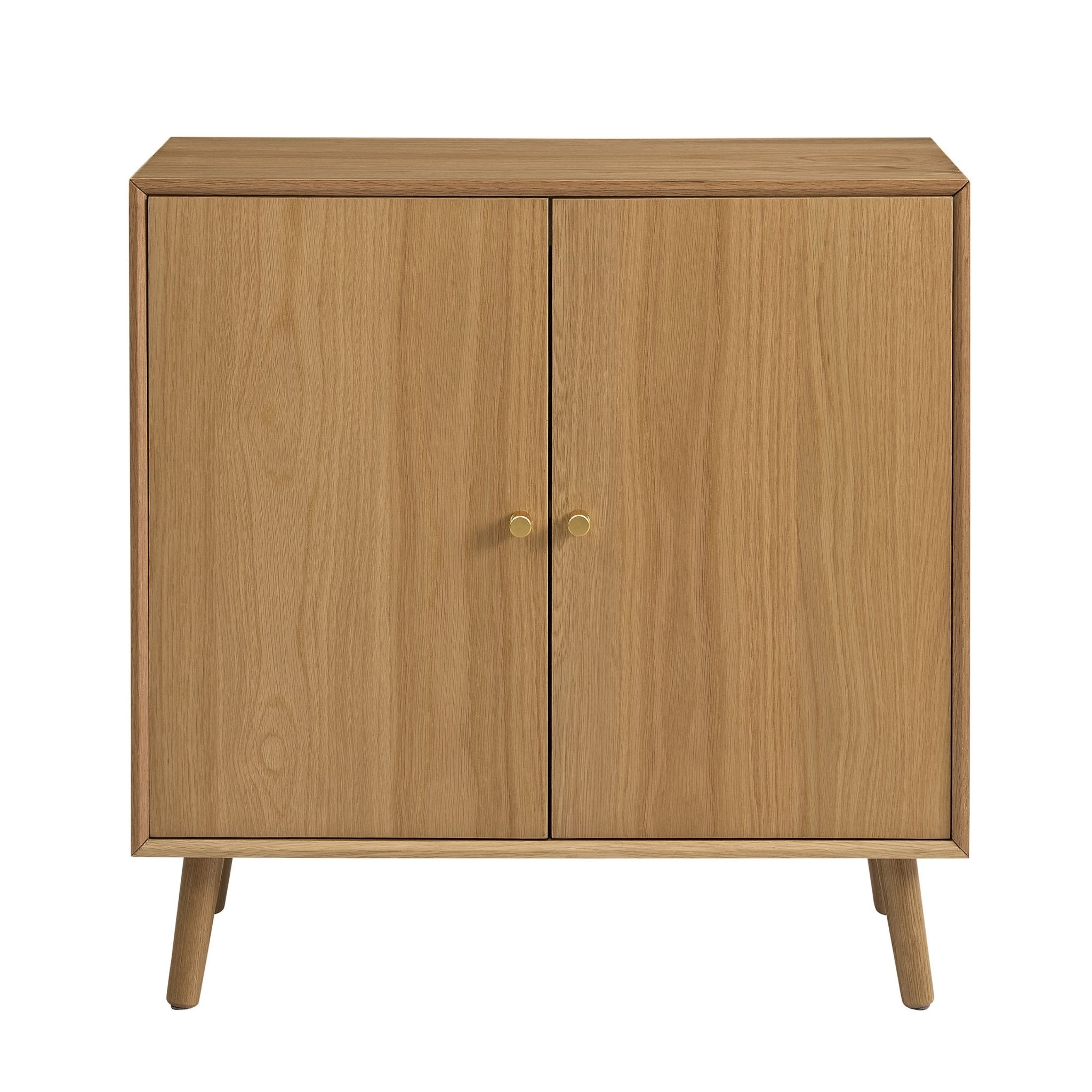 Heidi Oak 2 Door Sideboard - Light Wood - DUSK