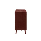Heidi Oak 6 Drawer Chest - Cherry Wood - DUSK