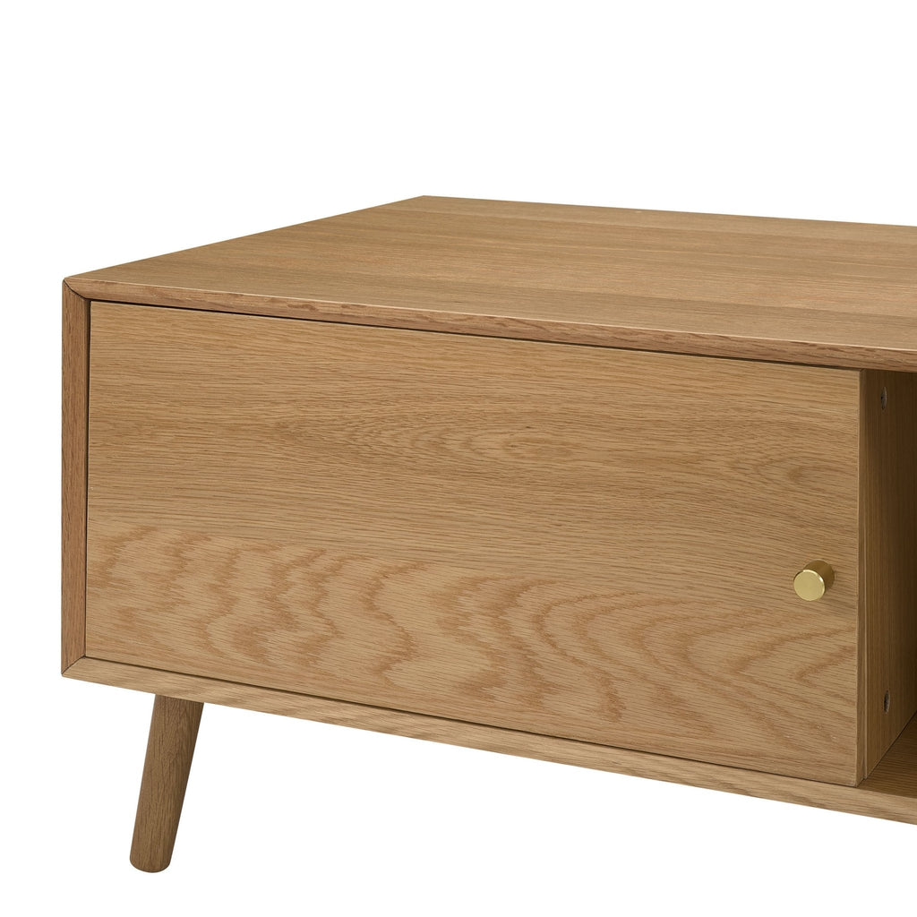 Heidi Oak Coffee Table - Light Wood - DUSK