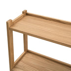 Heidi Oak Display Cabinet - Light Wood - DUSK