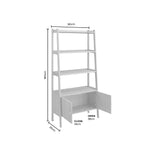 Heidi Oak Display Cabinet - Light Wood - DUSK