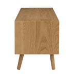 Heidi Oak Tv Unit for TVs up to 60" - Light Wood - DUSK