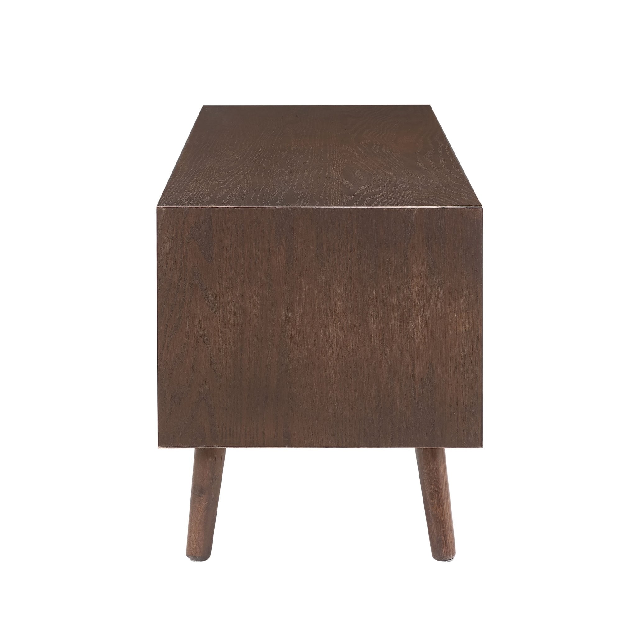Heidi Oak TV Unit for TVs up to 60" - Walnut - DUSK