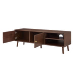Heidi Oak TV Unit for TVs up to 60" - Walnut - DUSK