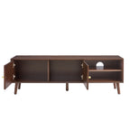 Heidi Oak TV Unit for TVs up to 60" - Walnut - DUSK