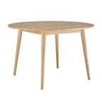 Heidi Solid Oak 4-6 Seater Round Dining Table - Natural - DUSK