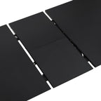 Heidi Solid Oak 4 - 8 Seater Extendable Dining Table - Black - DUSK