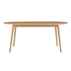 Heidi Solid Oak Oval 6-8 Seater Dining Table - Natural - DUSK