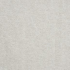Herringbone Pencil Pleat Curtains - Off White - DUSK