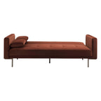 Hudson Click Clack Sofa Bed - Terracotta - DUSK