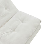 Immy Relaxed Accent Chair - Chenille Ivory - DUSK