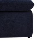 Immy Relaxed Accent Chair - Chenille Navy - DUSK