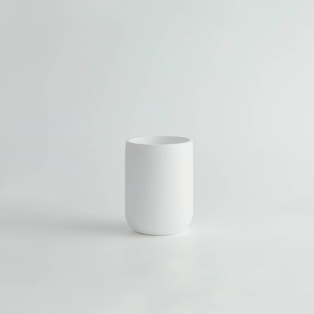 Ingrid Modern Resin Tumbler - White - DUSK