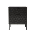Isabella Bedside Table - Black - DUSK