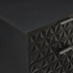 Isabella Bedside Table - Black - DUSK