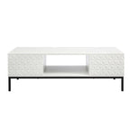 Isabella Coffee Table - White - DUSK