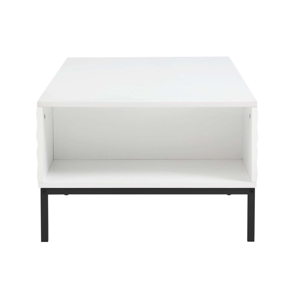 Isabella Coffee Table - White - DUSK