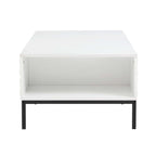 Isabella Coffee Table - White - DUSK