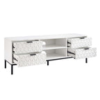 Isabella TV Unit - White - DUSK