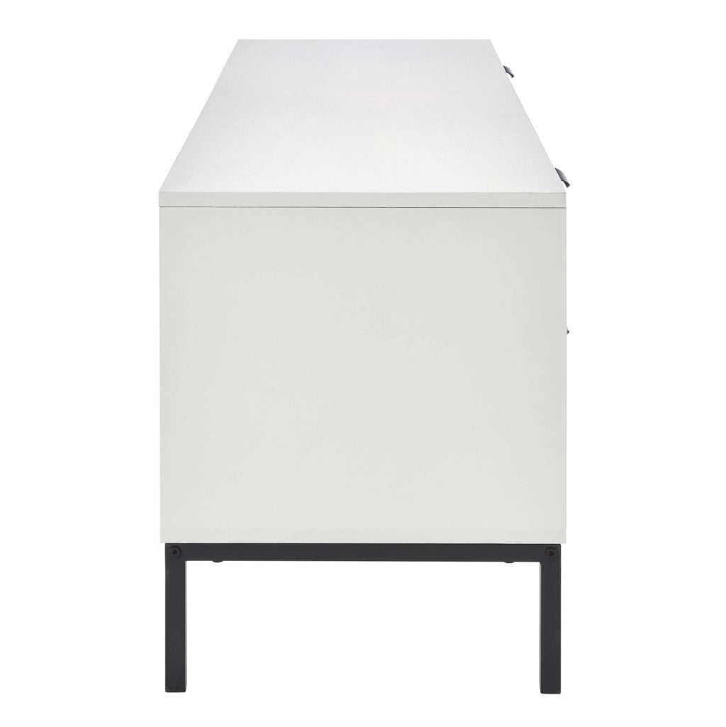 Isabella TV Unit - White - DUSK