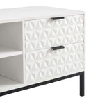 Isabella TV Unit - White - DUSK