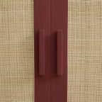 Isla 2 Door Wardrobe - Burnt Red - DUSK