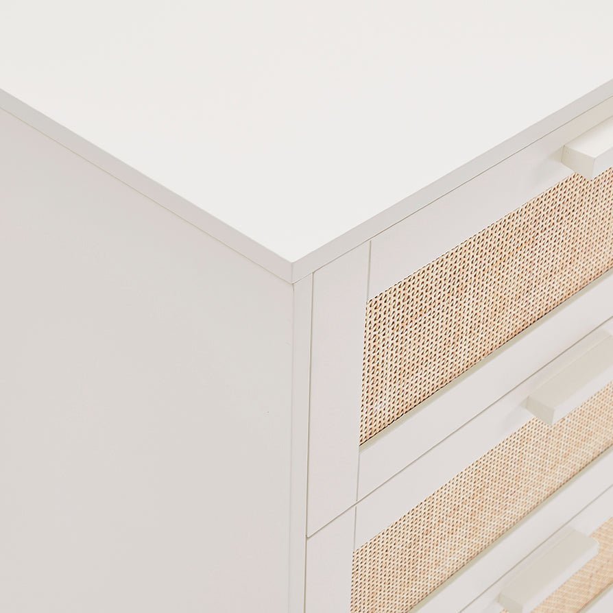 Isla 6 Drawer Chest - Stone - DUSK