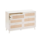 Isla 6 Drawer Chest - Stone - DUSK
