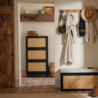 Isla Shoe Cabinet - Black - DUSK