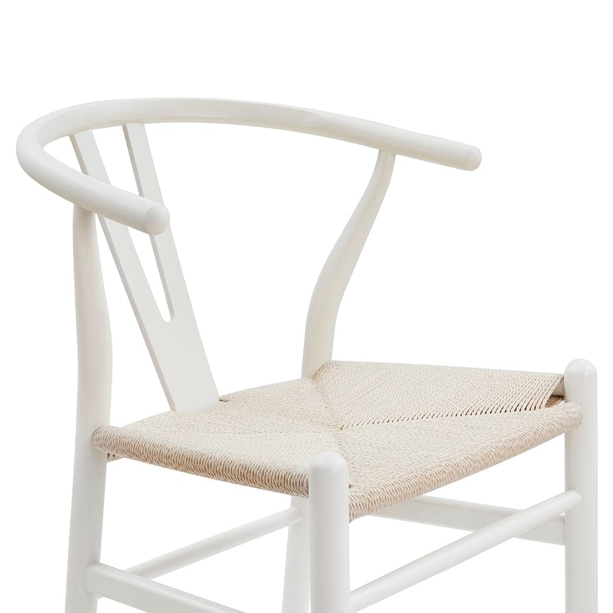 Jade Set of 2 Barstools - Light Beige/Natural - DUSK