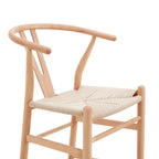 Jade Set of 2 Barstools - Natural/Wood - DUSK