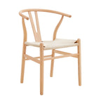 Jade Set Of 2 Dining Chairs - Wood/Natural - DUSK