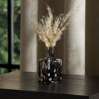 Jasmine Confetti Vase - Black/White - DUSK
