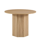 Juliet Round 4 Seater Dining Table - Natural Wood - DUSK