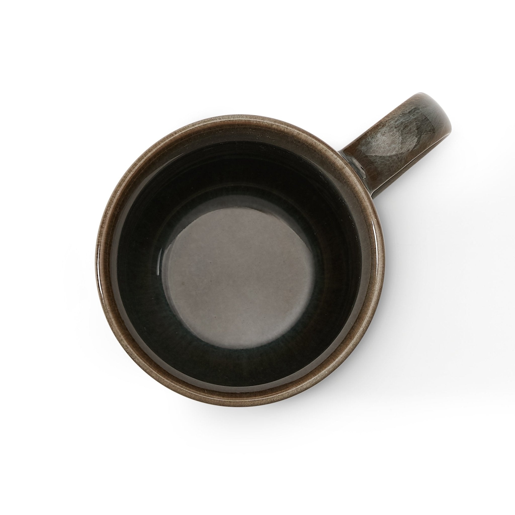 Juniper Reactive Glaze Set of 2 Mugs - Grey/Blue - DUSK