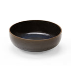 Juniper Reactive Glaze Set of 4 Cereal Bowls - Grey/Blue - DUSK