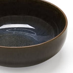 Juniper Reactive Glaze Set of 4 Cereal Bowls - Grey/Blue - DUSK