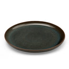 Juniper Reactive Glaze Set of 4 Dinner Plates - Grey/Blue - DUSK