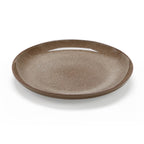 Juniper Reactive Glaze Set of 4 Dinner Plates - Mocha - DUSK