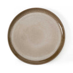 Juniper Reactive Glaze Set of 4 Dinner Plates - Mocha - DUSK