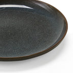 Juniper Reactive Glaze Set of 4 Side Plates - Grey/Blue - DUSK
