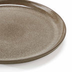 Juniper Reactive Glaze Set of 4 Side Plates - Mocha - DUSK