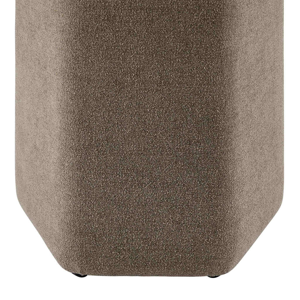Kirsten Stool - Chenille Mushroom - DUSK