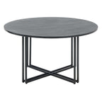 Leana Round Coffee Table - Dark Marble - DUSK