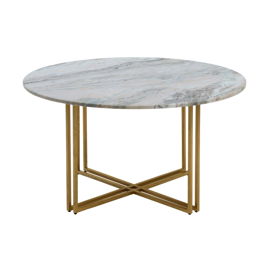 Leana Round Coffee Table - Marble - DUSK