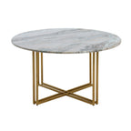 Leana Round Coffee Table - Marble - DUSK