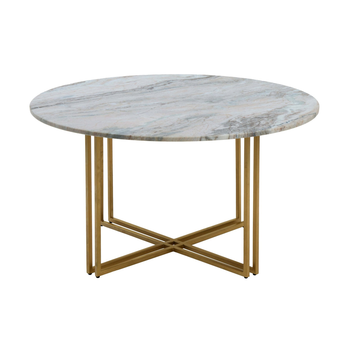 Leana Round Coffee Table - Marble - DUSK