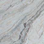 Leana Round Side Table - Marble - DUSK