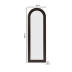 Lennon Arched Full Length Mirror - Walnut - DUSK