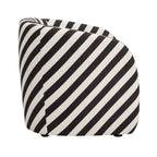 Liberty Accent Chair - Mono Stripe - DUSK